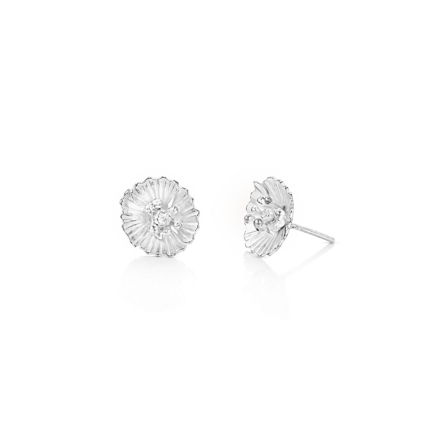 California - Golden Poppy Stud Earrings