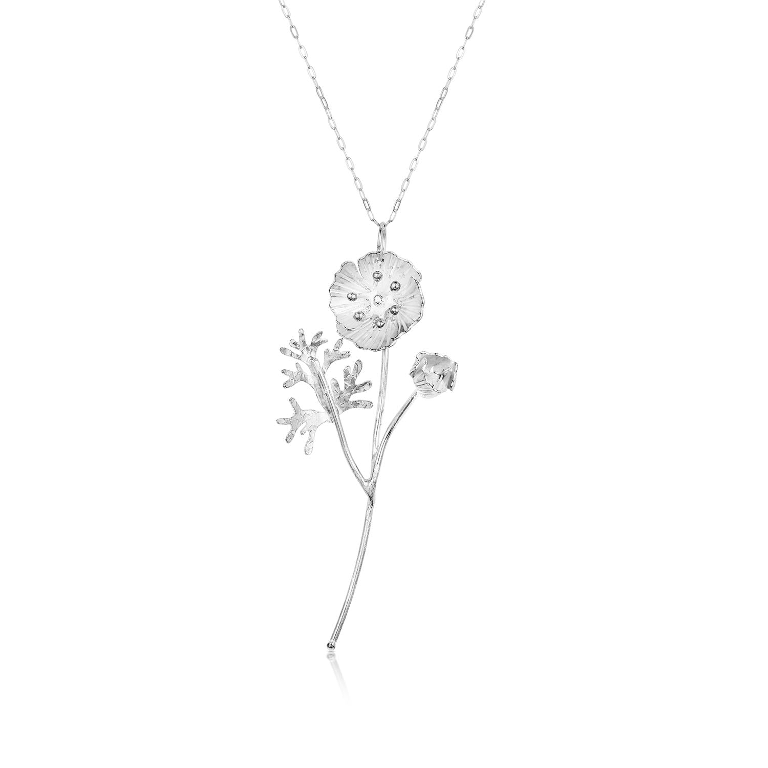 California - Golden Poppy Pendant