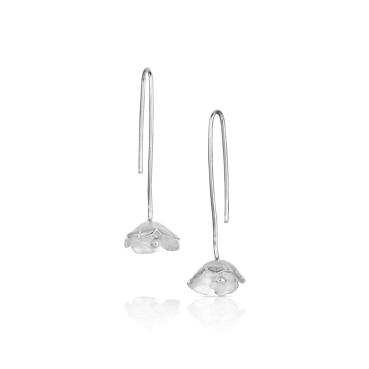 South Carolina - Yellow Jessamine Drop Earrings