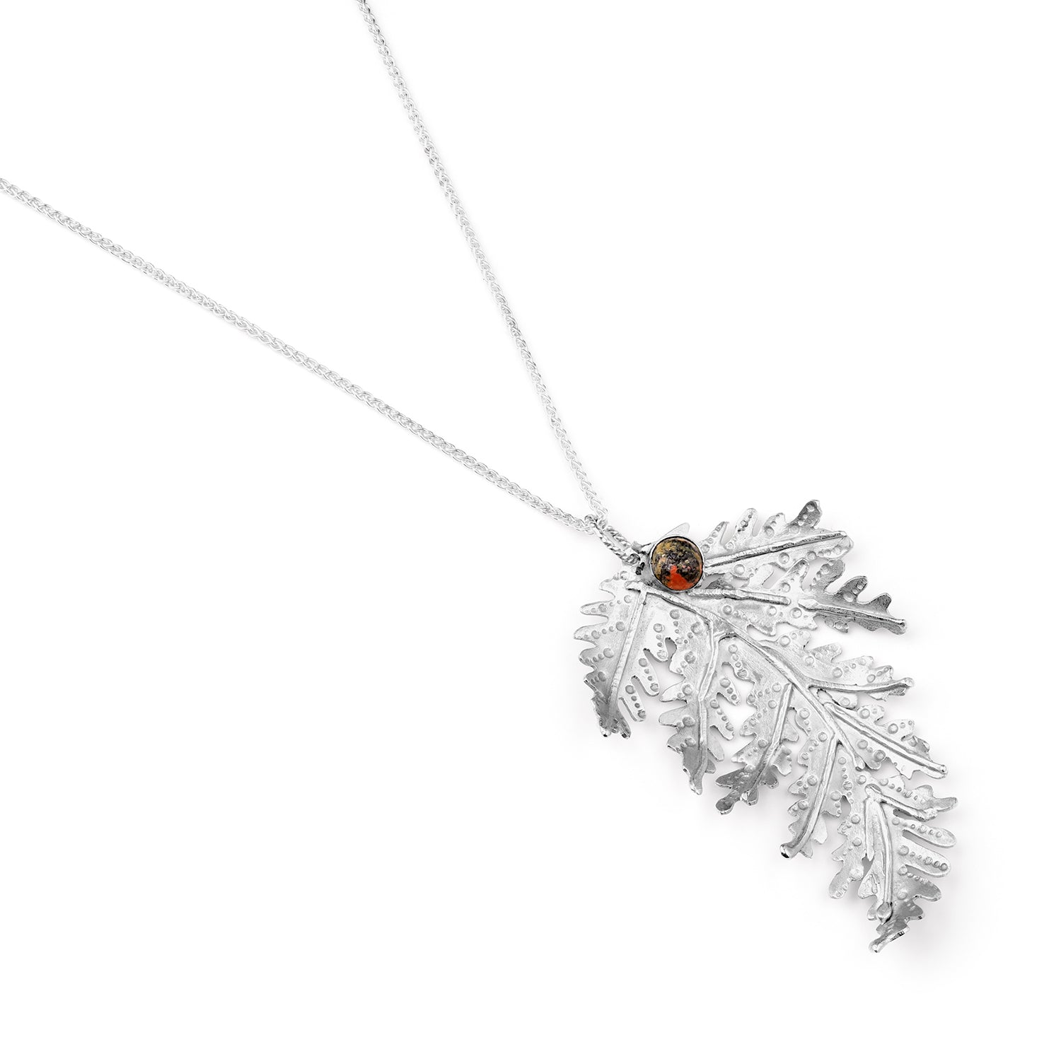 Sterling Silver Fern Pendant