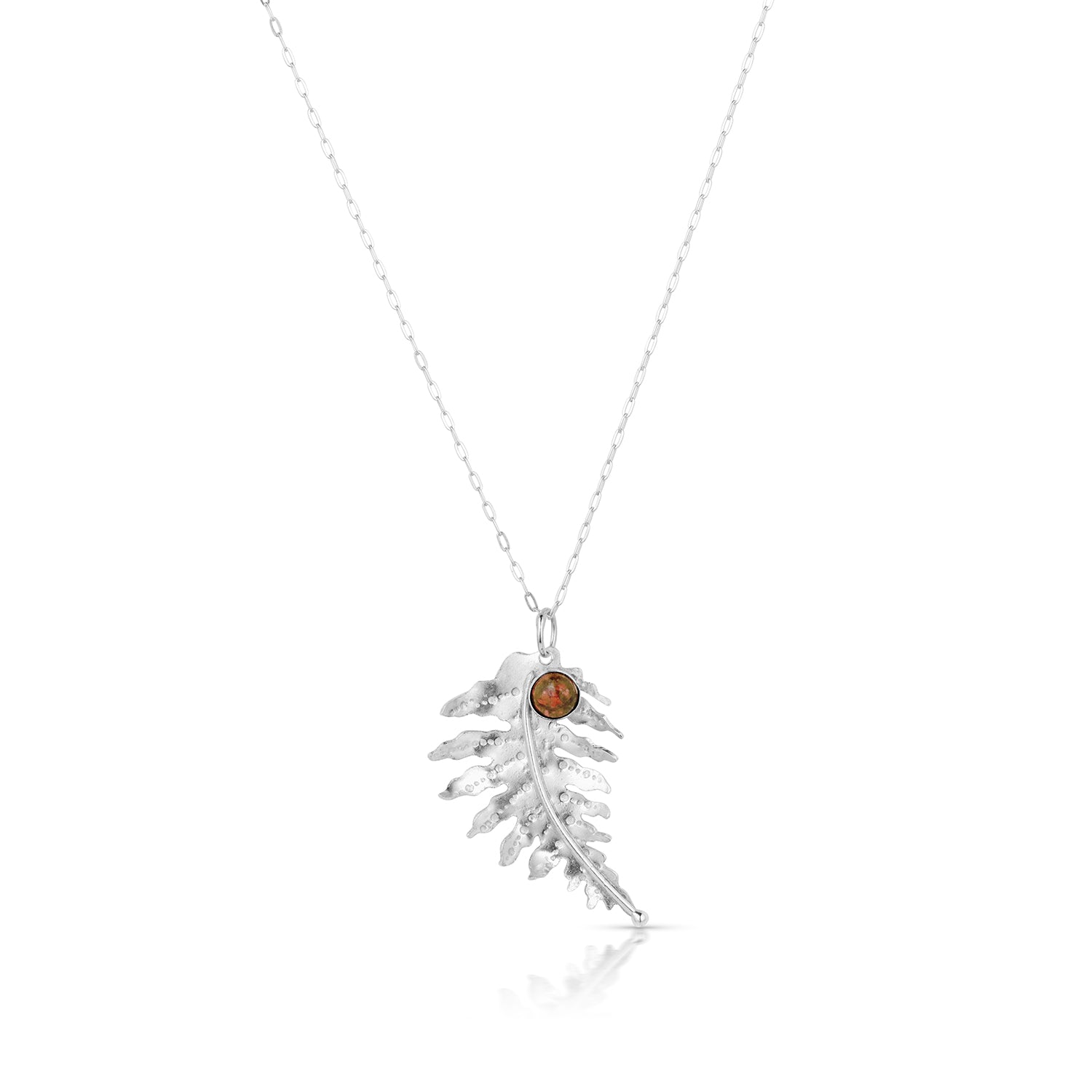 Sterling Silver Fern Pendant