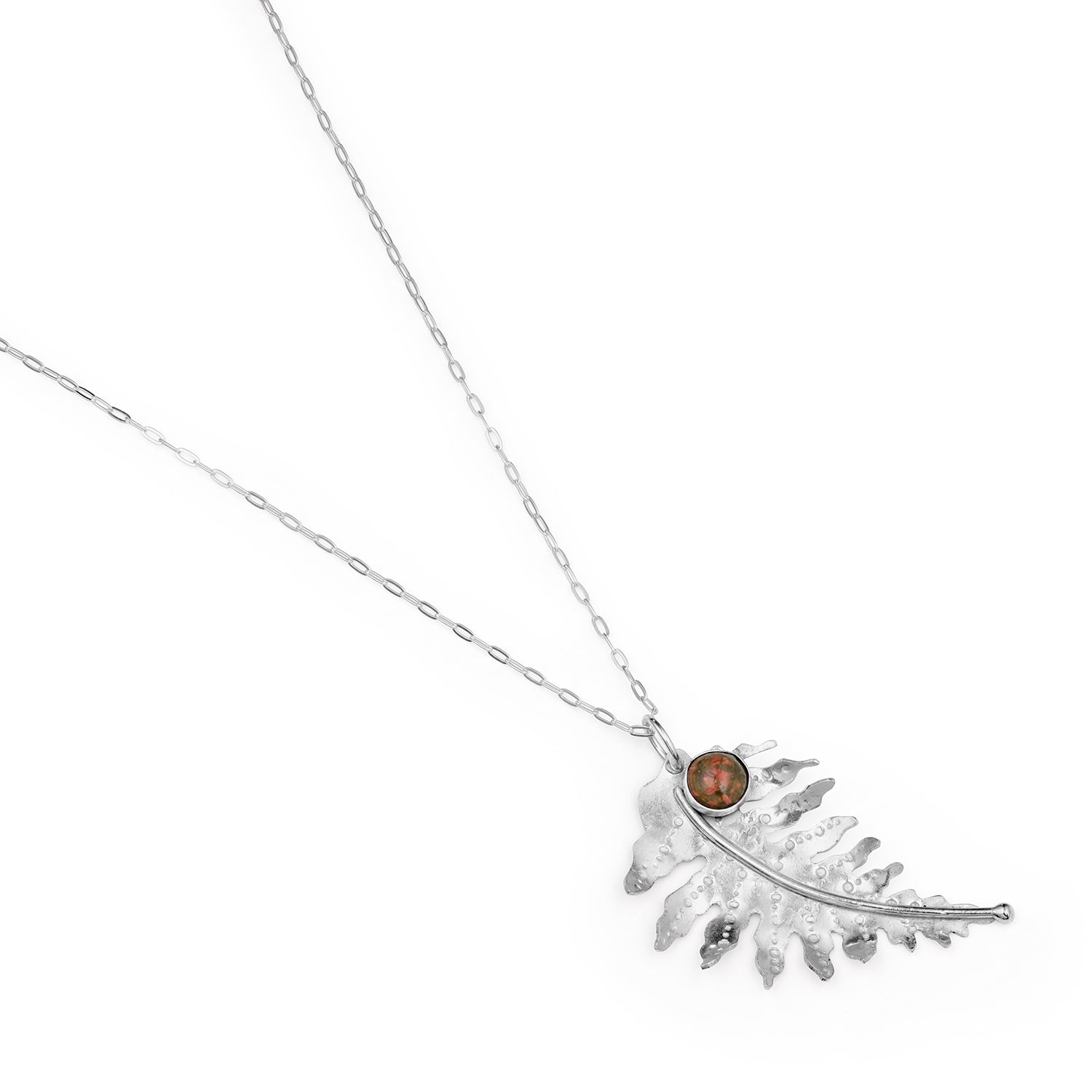 Sterling Silver Fern Pendant