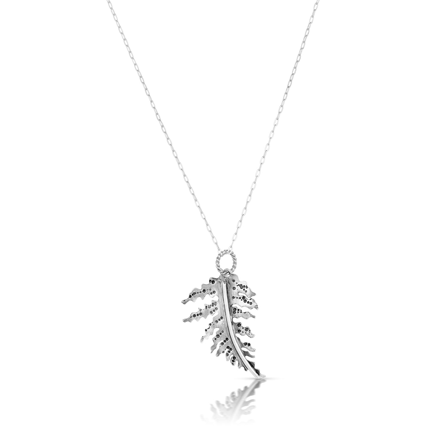 Sterling Silver Fern Pendant