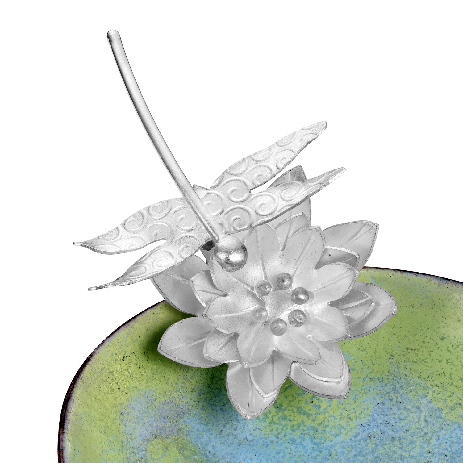 Waterlily and Dragonfly Little Luxuries Bowl - Best Seller