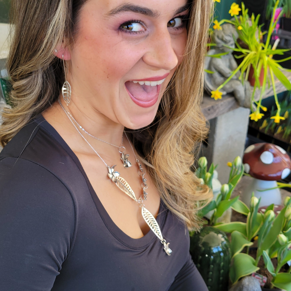 Plumeria Rolo Necklace