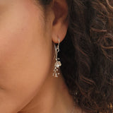 Sterling Silver Lavender Earrings