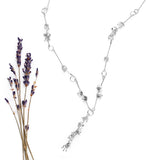 Sterling Silver Lavender Necklace