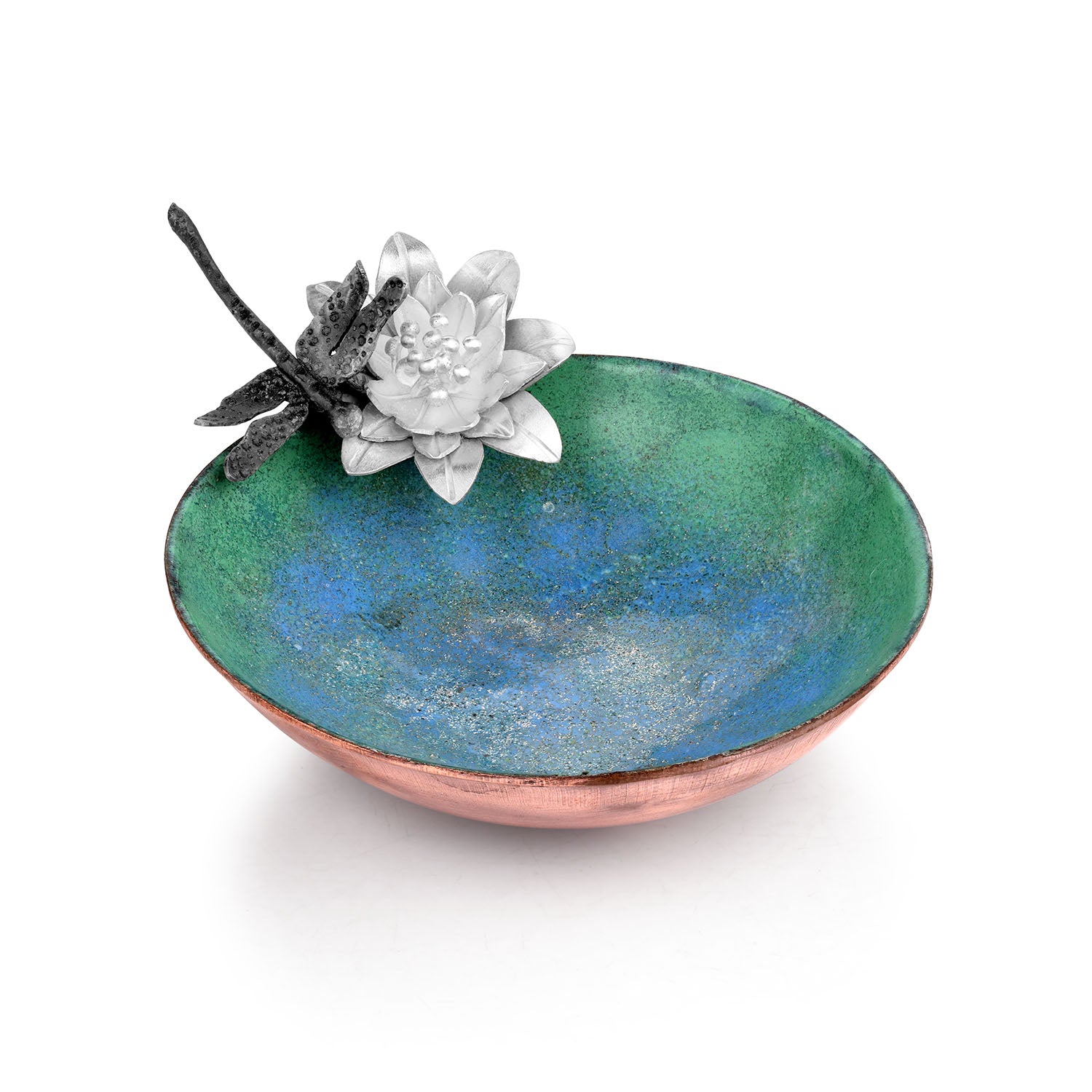 Little Luxuries: Custom Handmade Copper Bowl with Sterling Silver Accents