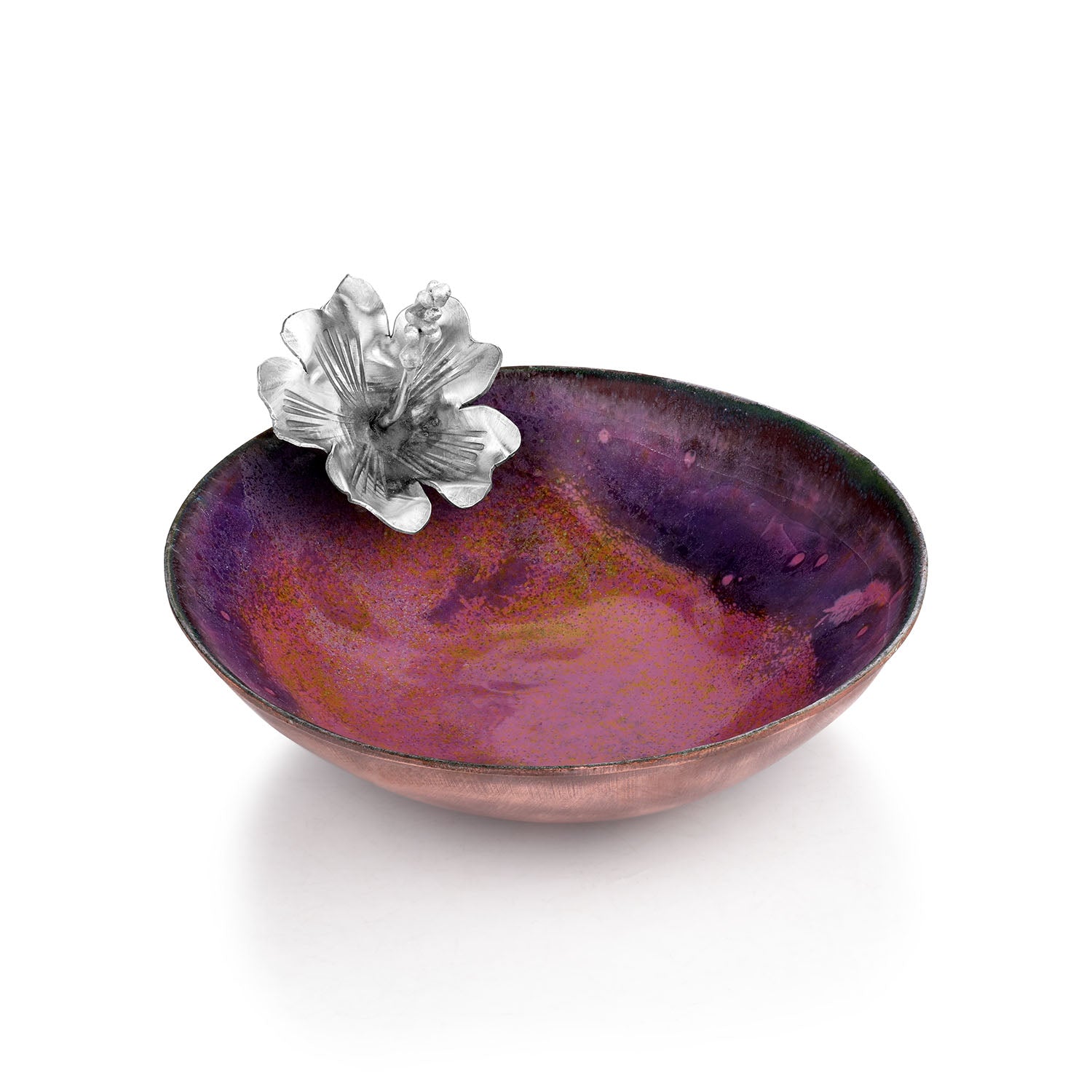 Little Luxuries: Custom Handmade Copper Bowl with Sterling Silver Accents
