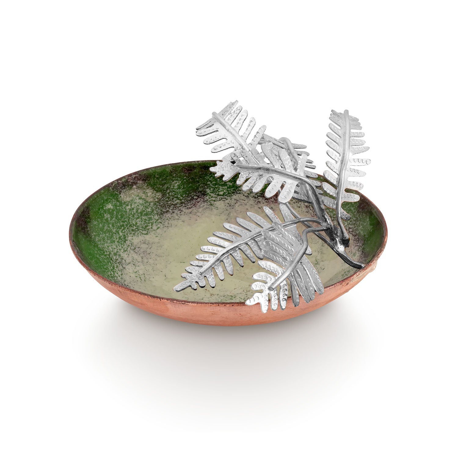 Little Luxuries: Custom Handmade Copper Bowl with Sterling Silver Accents