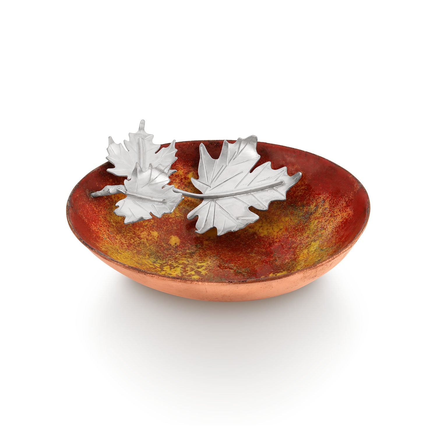 Little Luxuries: Custom Handmade Copper Bowl with Sterling Silver Accents