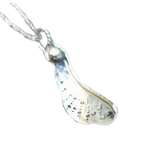 Maple seed pod pendant, single